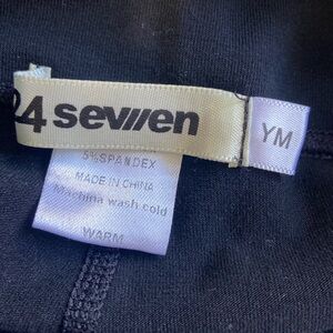 24 Seven Dance convention leggings Adorable fit!Youth Medium 95%cotton 5%spandex